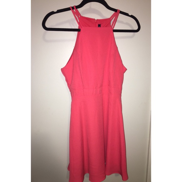 One Culture Pink Skater Dress - Picture 1 of 4